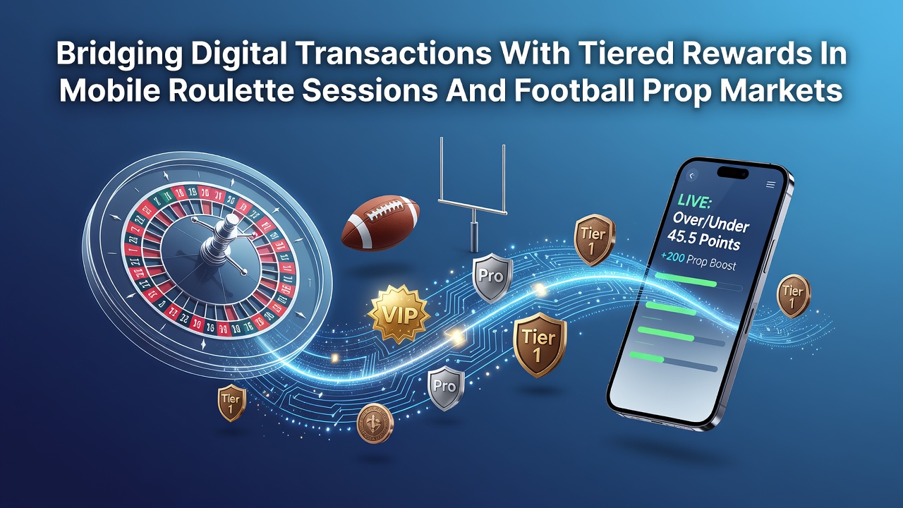 Mobile roulette interface showing digital transaction flow and tiered reward indicators on a smartphone screen