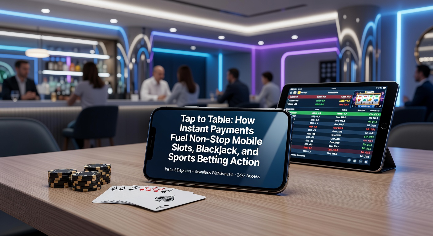 Close-up of a sports bettor's hand tapping a phone to fund a live in-play wager during a basketball game