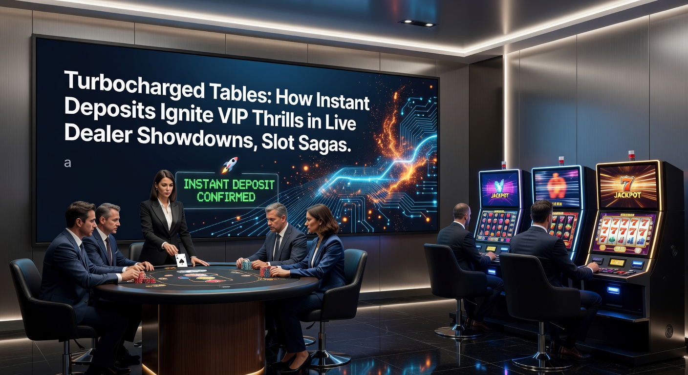 Dynamic slot reels spinning furiously with instant deposit icons and VIP bonus multipliers, illustrating endless sagas in a neon-lit casino interface